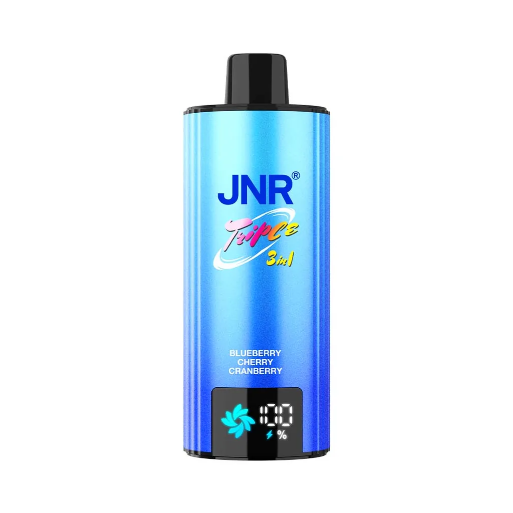JNR Triple 3-in-1 : 3 Saveurs · 110 000 Bouffées · Écran Animé